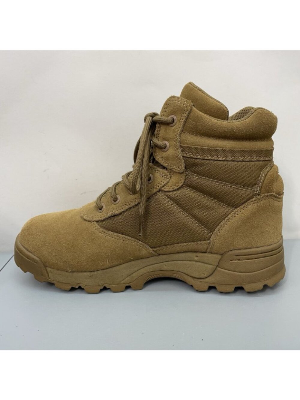 Original S.W.A.T. Classic 6" Tactical Combat Boots Suede Coyote Brown Men‎ 9.5W - Picture 11 of 14